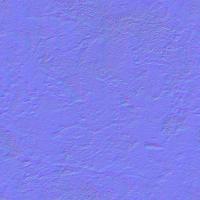 seamless wall plaster normal map 0007